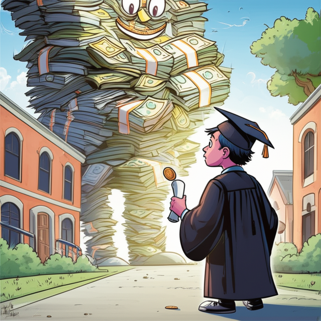 A generated joke image.