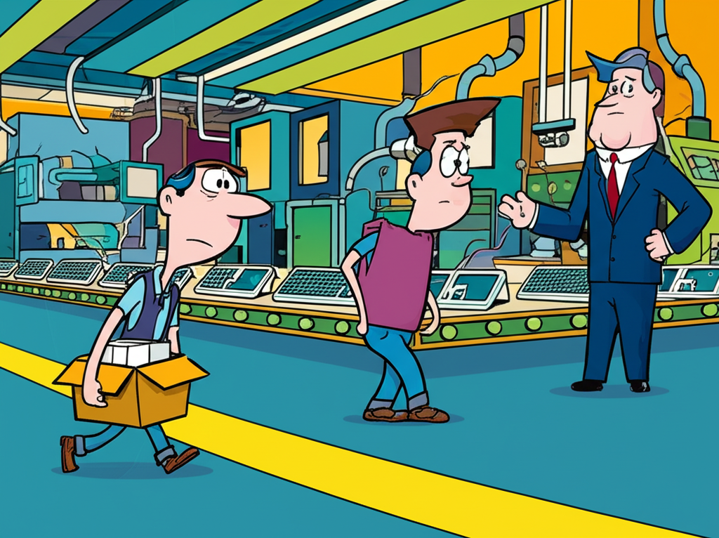 A generated joke image.